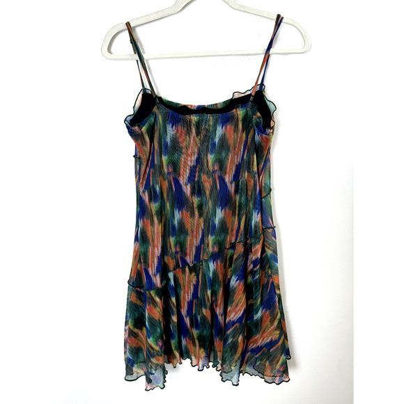 Urban Outfitters Fairy Forest Grunge Whimsygoth Abstract Dark Maximalist Dress M - Picture 6 of 7
